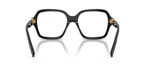 MIU MIU MU 03YV - 16K1O1 - 54 Optikai keretek Fekete Szögletes