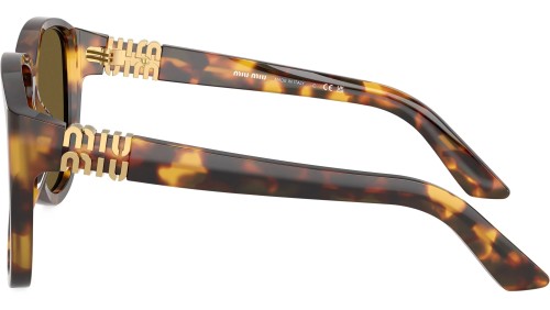 MIU MIU MU A08S - 14L09Z - 61 Napszemüvegek Mézes havanna Pilóta (Aviator)