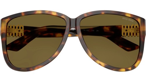 MIU MIU MU A08S - 14L09Z - 61 Napszemüvegek Mézes havanna Pilóta (Aviator)