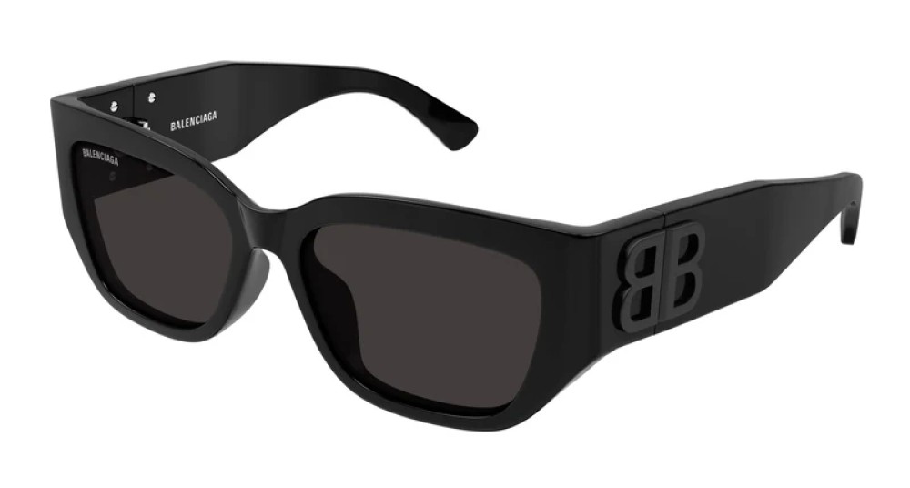 Balenciaga BB0361SK - 001 - 56 Napszemüvegek Fekete Cat Eye (Macskaszem)