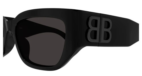 Balenciaga BB0361SK - 001 - 56 Napszemüvegek Fekete Cat Eye (Macskaszem)