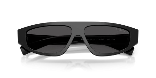 PRADA PR C02S - 16K08Z - 57 Napszemüvegek Fekete Szögletes