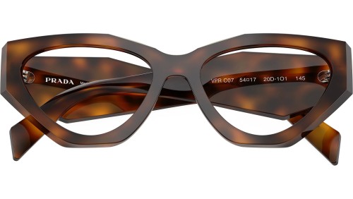 PRADA PR C07V - 20D1O1 - 54 Optikai keretek Borókás teknős Cat Eye (Macskaszem)