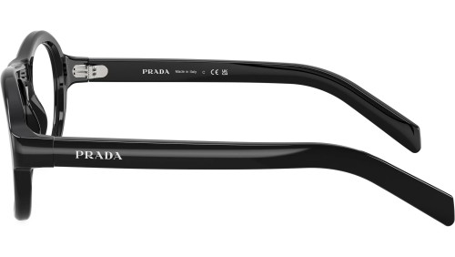 PRADA PR C12V - 16K1O1 - 54 Optikai keretek Fekete Pilóta (Aviator)