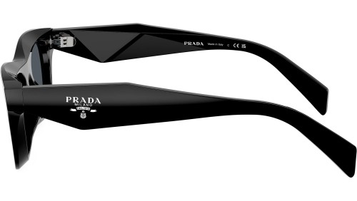 PRADA PR C06S - 16K70B - 50 Napszemüvegek Fekete Pillow (Lekerekített)