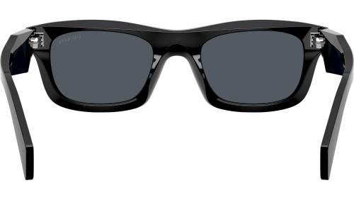 PRADA PR C06S - 16K70B - 50 Napszemüvegek Fekete Pillow (Lekerekített)