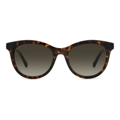 Jimmy Choo ANNABETH/S - 086HA - 51 Napszemüvegek Havana Pillow (Lekerekített)
