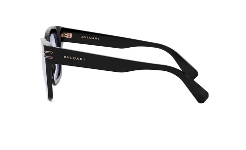 Bvlgari BV50008I B ZERO1 - 001 - 51 Optikai keretek Fekete Pillow (Lekerekített)