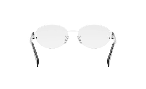 Celine CL50140U Triomphe Metal - 016 - 53 Optikai keretek Ezüst Ovális