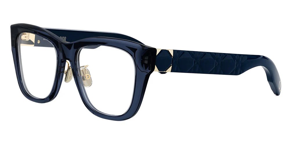 Dior LADY 95.22O S1F - 3000 - 52 Optikai keretek Kék Szögletes