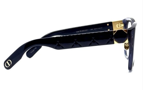 Dior LADY 95.22O S1F - 3000 - 52 Optikai keretek Kék Szögletes