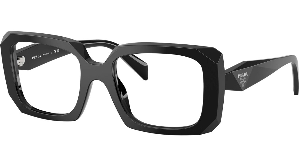 PRADA PR C09V - 16K1O1 - 53 Optikai keretek Fekete Szögletes