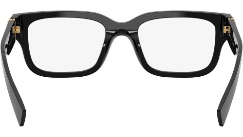 MIU MIU MU 02YV - 16K1O1 - 53 Optikai keretek Fekete Szögletes