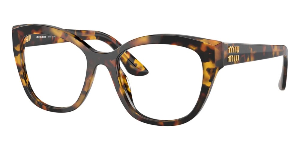 MIU MIU MU 05XV - VAU1O1 - ​54 Optikai keretek Mézes havanna Cat Eye (Macskaszem)