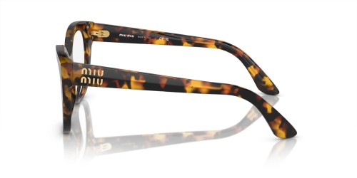MIU MIU MU 05XV - VAU1O1 - ​54 Optikai keretek Mézes havanna Cat Eye (Macskaszem)