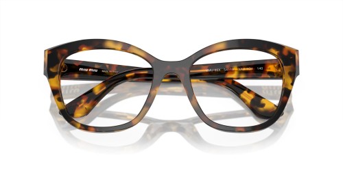 MIU MIU MU 05XV - VAU1O1 - ​54 Optikai keretek Mézes havanna Cat Eye (Macskaszem)
