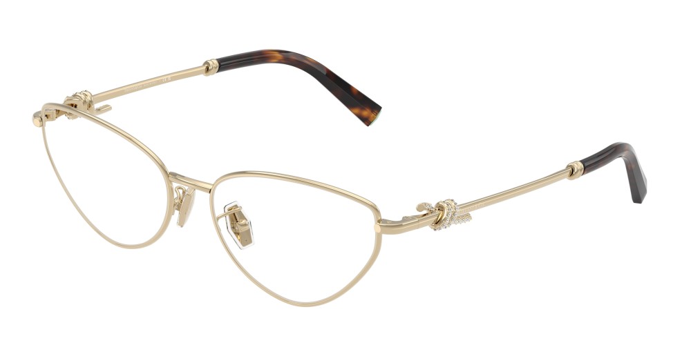 TIFFANY & CO. TF1172B - 6021 - 54 Optikai keretek Halvány arany Cat Eye (Macskaszem)