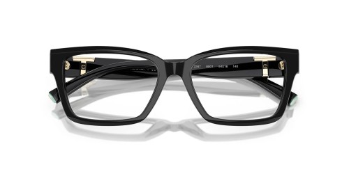 TIFFANY & CO. TF2267 - 8001 - 54 Optikai keretek Fekete Szögletes