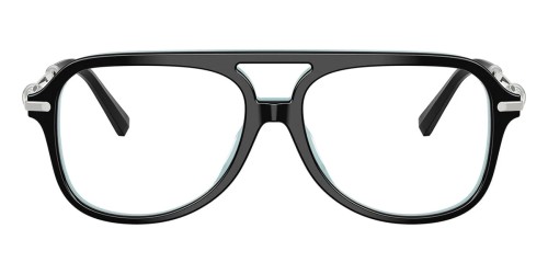 TIFFANY & CO. TF2283 - 8055 - 54 Optikai keretek Fekete a tiffany-kéken Pilóta (Aviator)