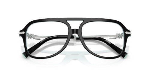 TIFFANY & CO. TF2283 - 8055 - 54 Optikai keretek Fekete a tiffany-kéken Pilóta (Aviator)