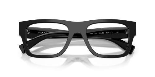 PRADA PR C01V - 16K1O1 - 54 Optikai keretek Fekete Szögletes