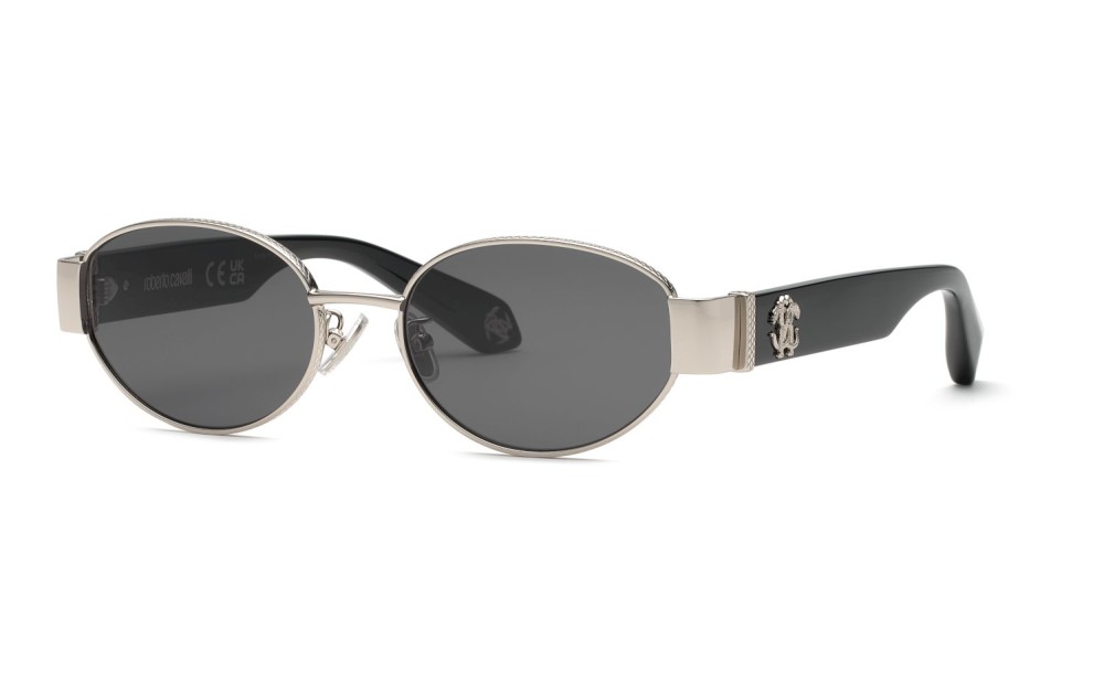 Roberto Cavalli SRC140M - 0579 - 54 Napszemüvegek Fényes Palládium Ovális