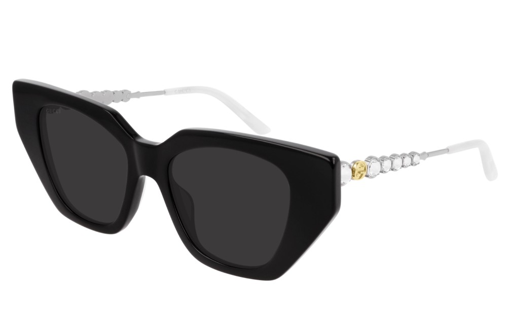 Gucci GG0641S - 001 - 53 Napszemüvegek Fekete Cat Eye (Macskaszem)