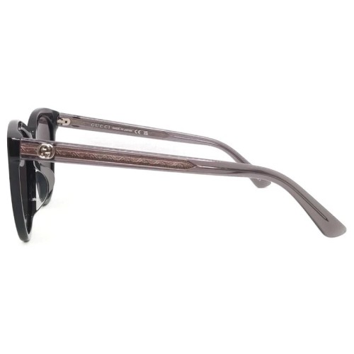 Gucci GG0081SK - 002 - 56 Napszemüvegek Fekete Cat Eye (Macskaszem)
