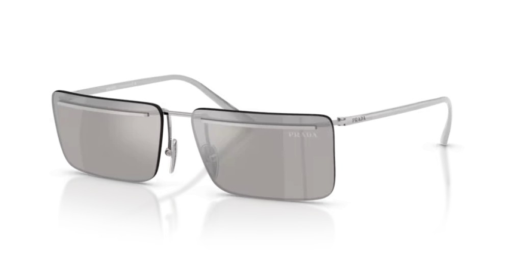 PRADA PR C53S - 1BC60N - 60 Napszemüvegek Ezüst Téglalap