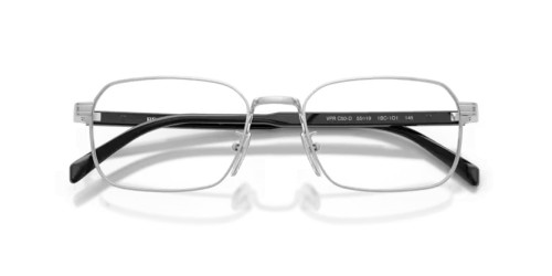 PRADA PR C50VD - 1BC1O1 - 55 Optikai keretek Ezüst Szögletes