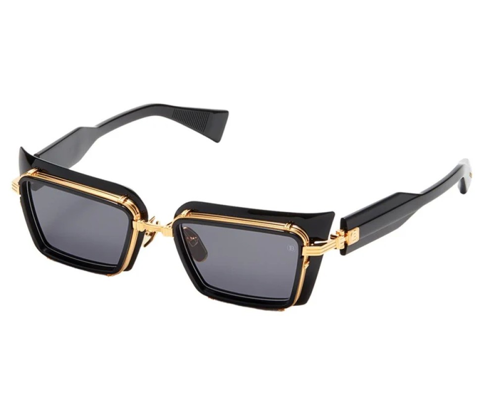Balmain BPS-130 ADMIRABLE - A - 52 Napszemüvegek Arany,Fekete Cat Eye (Macskaszem)