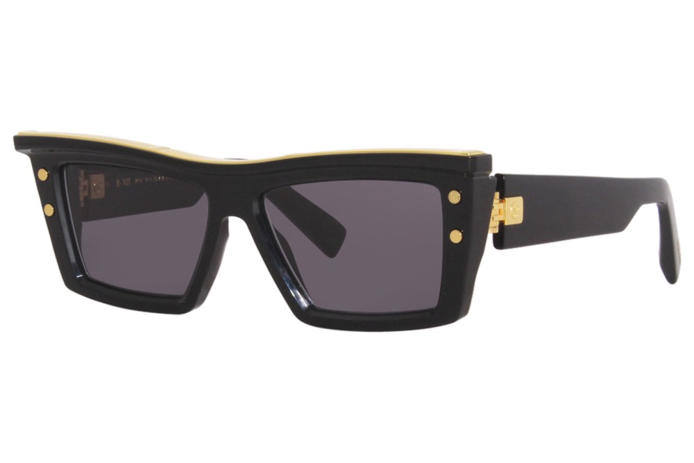 Balmain BPS-131 B-VII - A - 55 Napszemüvegek Arany,Fekete Szögletes