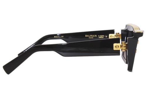 Balmain BPS-131 B-VII - A - 55 Napszemüvegek Arany,Fekete Szögletes