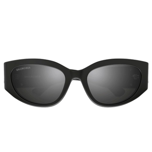 Balenciaga BB0324SK - 007 - 55 Napszemüvegek Szürke Ovális