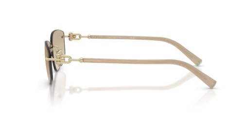 TIFFANY & CO. TF3114 - 602111 - 59 Napszemüvegek Halvány arany Szabálytalan