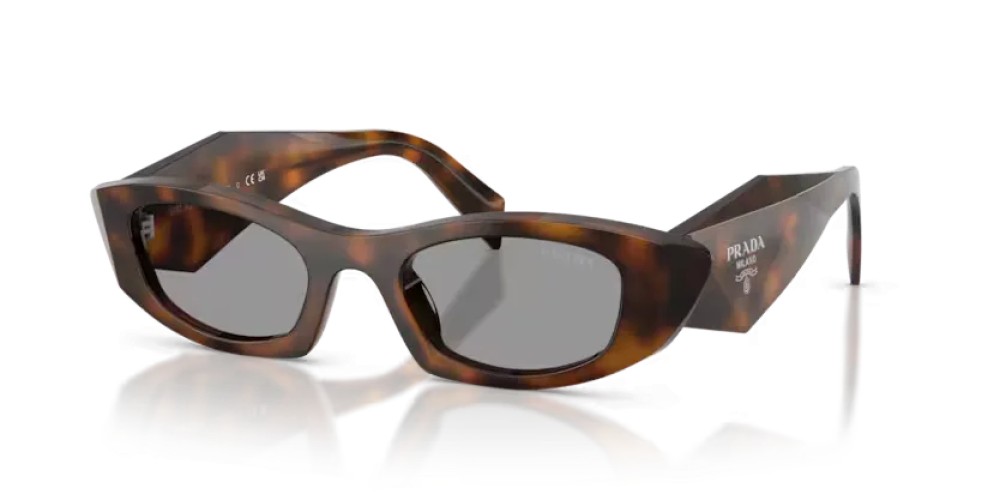 PRADA PR B16S - 20D50Q - 50 Napszemüvegek Borókás teknős Ovális