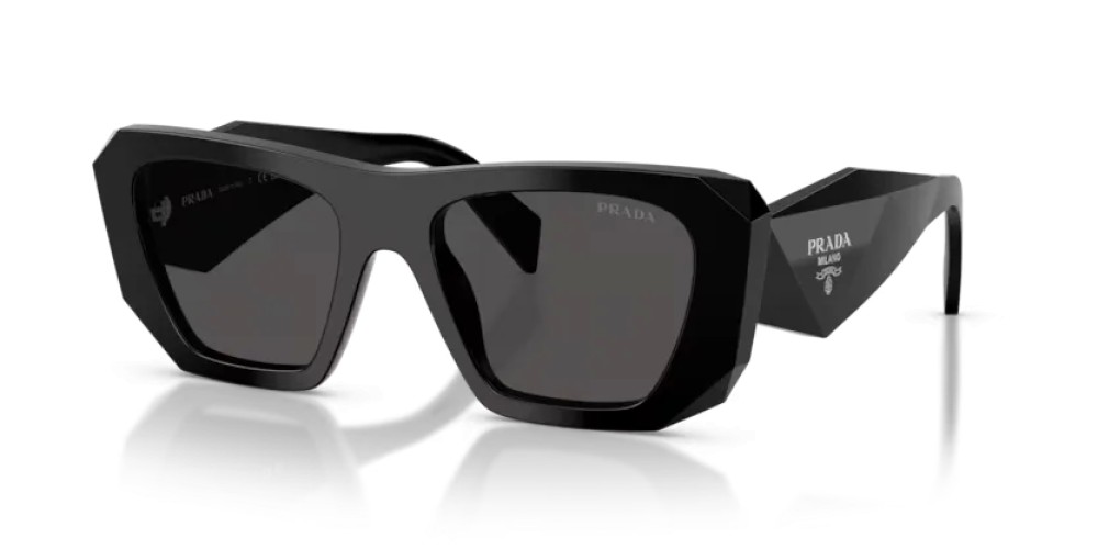 PRADA PR B18S - 16K08Z - 53 Napszemüvegek Fekete Szögletes