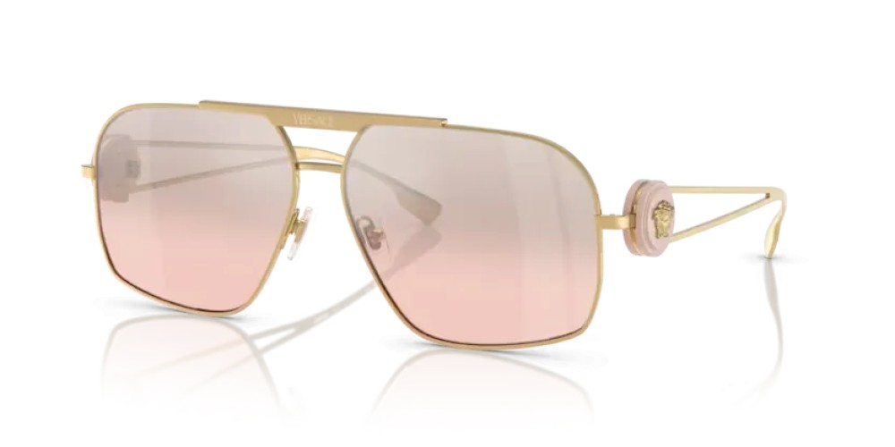 VERSACE VE2269 - 10027E - 62 Napszemüvegek Arany Szabálytalan