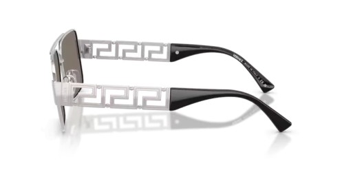 VERSACE VE2290 - 10016G - 61 Napszemüvegek Ezüst Téglalap