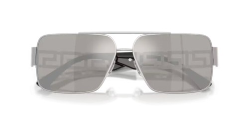 VERSACE VE2290 - 10016G - 61 Napszemüvegek Ezüst Téglalap