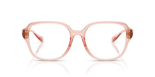 VERSACE VE3386D - 5533 - 55 Optikai keretek Áttetsző rózsaszín Szögletes