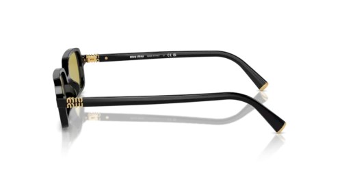 MIU MIU MU 11ZS - 16K07O - 51 Napszemüvegek Fekete Téglalap