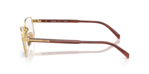 PRADA PR C50VD - 5AK1O1 - 55 Optikai keretek Arany Párna