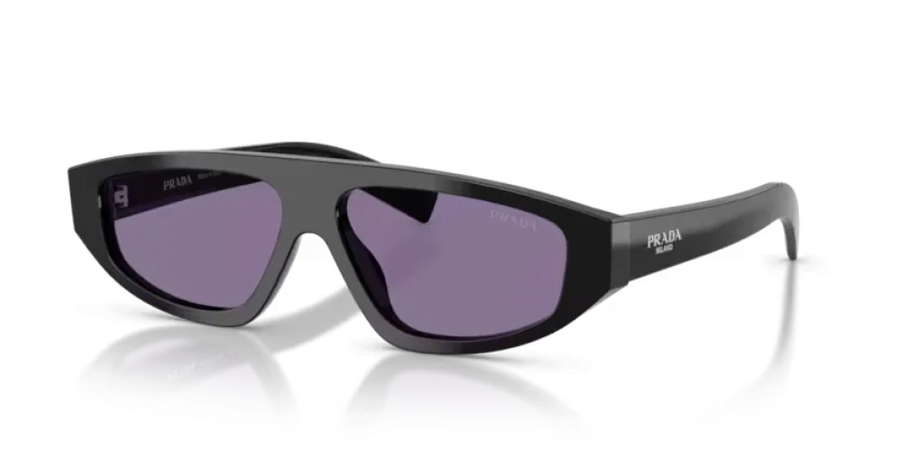 PRADA PR C02S - 16K50B - 57 Napszemüvegek Fekete Szabálytalan
