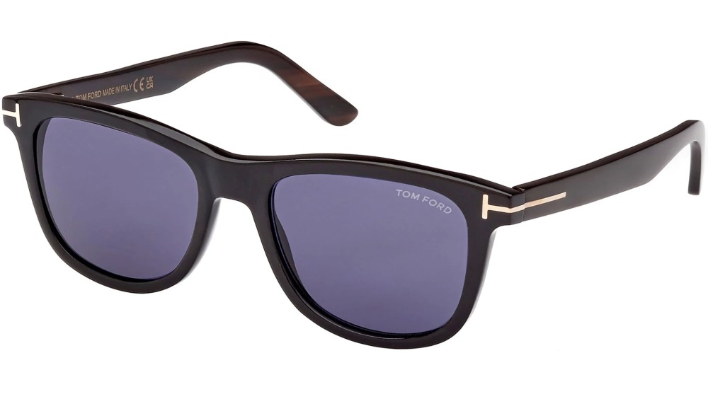 Tom Ford FT1046-Private Collection REAL HORN - 63V - 53 Napszemüvegek Fekete Szögletes