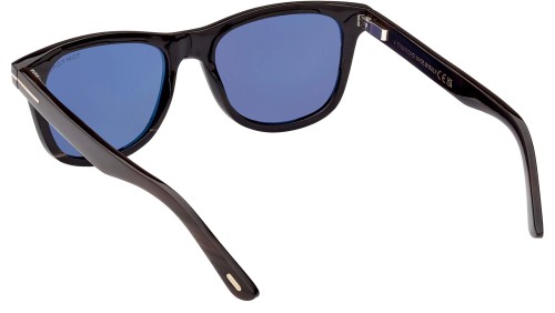 Tom Ford FT1046-Private Collection REAL HORN - 63V - 53 Napszemüvegek Fekete Szögletes