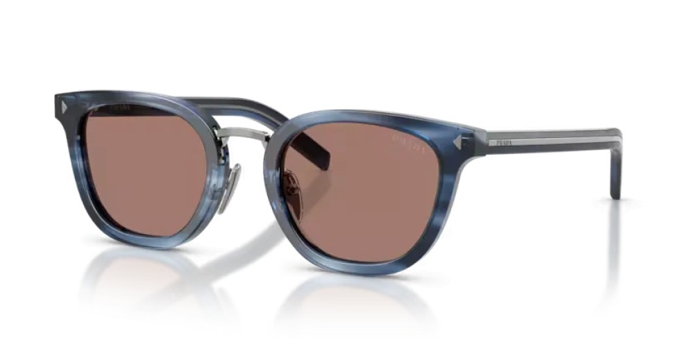 PRADA PR C01SD - 26F05D - 52 Napszemüvegek Kék havanna Cat Eye (Macskaszem)