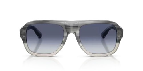 BURBERRY BE4478 - 420814 - 55 Napszemüvegek Csíkos szürke színátmenetes Pilóta (Aviator)
