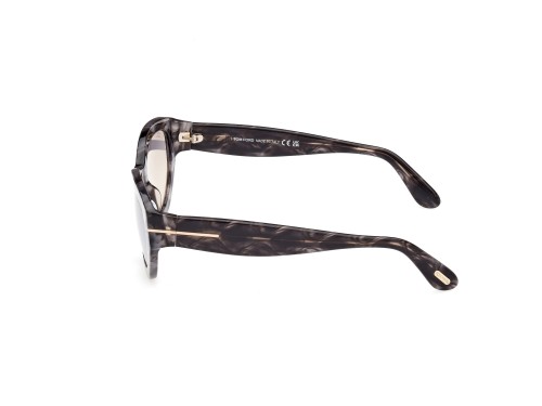 Tom Ford FT1086 PENNY - 55C - 55 Napszemüvegek Havanna Cat Eye (Macskaszem)