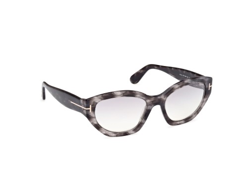 Tom Ford FT1086 PENNY - 55C - 55 Napszemüvegek Havanna Cat Eye (Macskaszem)